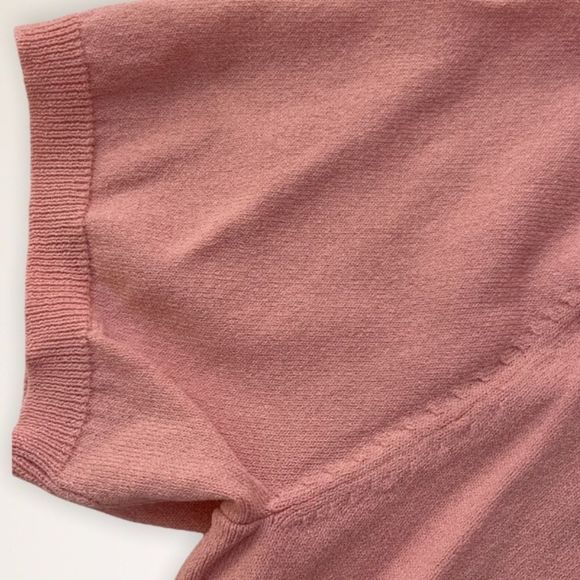 NINE & CO. by Nine West Short Sleeve Lightweight Sweater - Picture 5 of 9